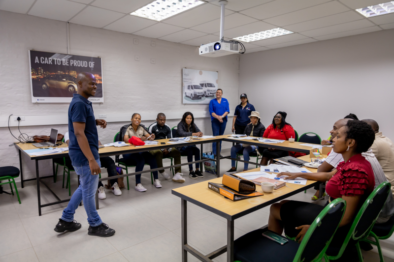 TOYOTA SOUTH AFRICA MOTORS PARTNERS WITH RAIZCORP TO PROVIDE A BUSINESS DEVELOPMENT PROGRAM IN THE UMBUMBULU/ESTON COMMUNITY image