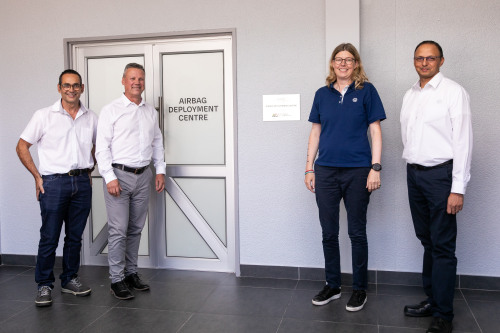 Volkswagen Group Africa unveils new airbag deployment centre image