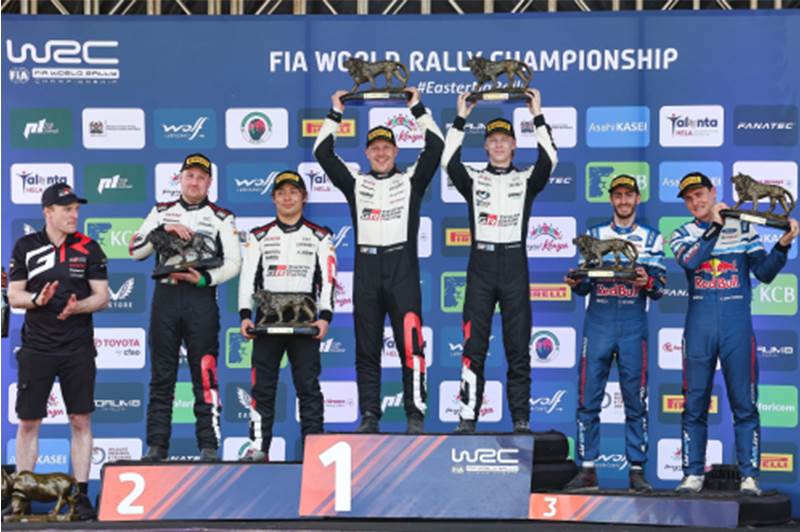 TOYOTA GAZOO Racing roars to fourth successive Safari triumph image