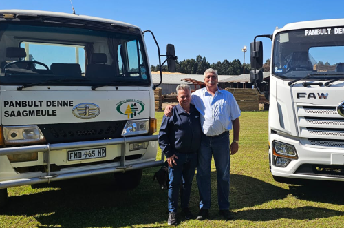 FAW Trucks Southern Africa Celebrates 30th Anniversary with Historic Vehicle Swap image