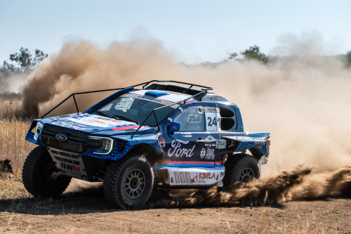 Championship Battle Resumes for NWM Ford Rally-Raid Team in Parys image