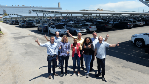 Volkswagen Group Africa commissions additional solar panels at Kariega plant image