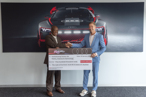 Audi South Africa donates proceeds from RS 6 Avant GT auction to worthy NPO image