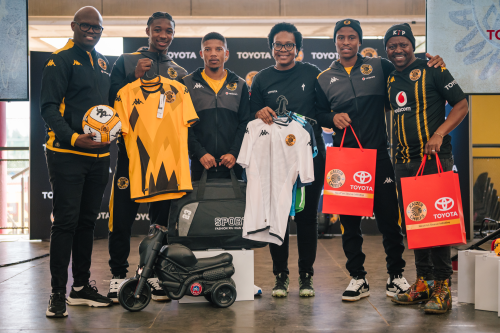 Toyota South Africa and Kaizer Chiefs wear their Heart on Sleeve to uplift Kliptown youth image