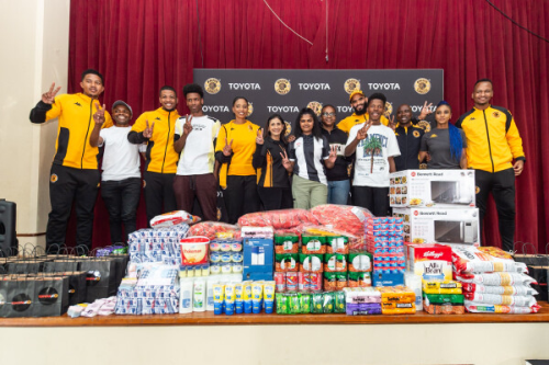 Toyota South Africa and Kaizer Chiefs wear their Heart on Sleeve to uplift children at Ethelbert Child and Youth Care Centre image