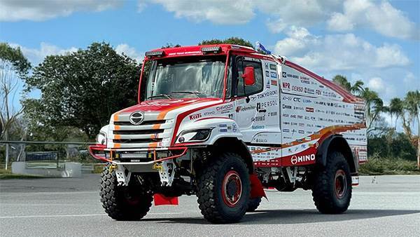 HINO WILL AGAIN BE ONLY TRUCK FROM ASIA TO CONTEST DAKAR RALLY image