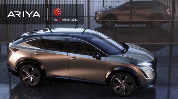 All-new Nissan Ariya crossover EV wins Red Dot Design Award in Germany image