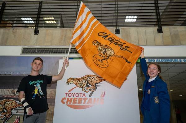 Toyota Dream Car Finalist Celebrates His Prize with Toyota Cheetahs image