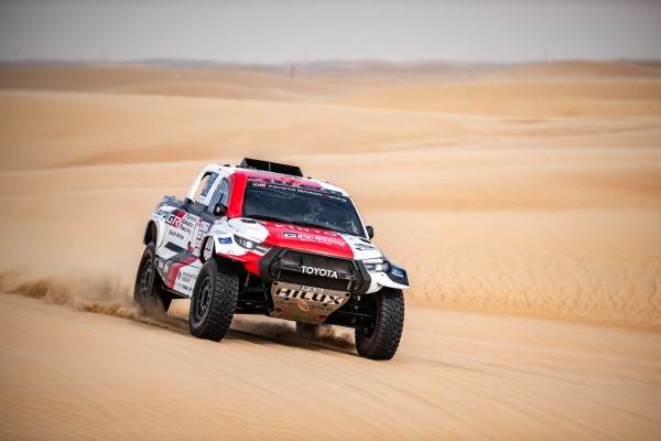 SOLID START IN 2023 ABU DHABI DESERT CHALLENGE  FOR LATEGAN/CUMMINGS image